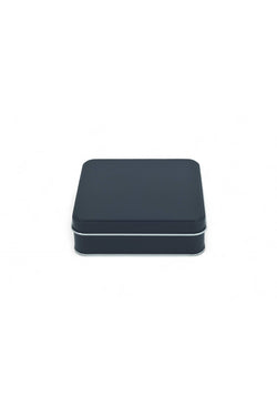 Image of 120x120x41 mm Metal Kapaklı Baskısız Metal Kutu, Mat Beyaz, 144 Adet